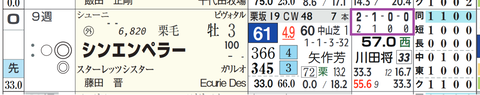シンエンペラー(「全成績」)