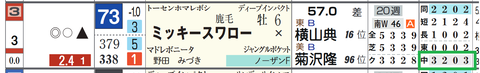 ミッキースワロー（「コース実績」）