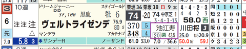 ヴェルトライゼンデ（池江厩舎）