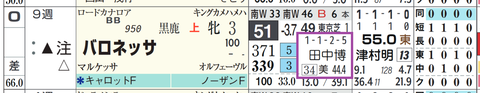 バロネッサ(田中博康厩舎)