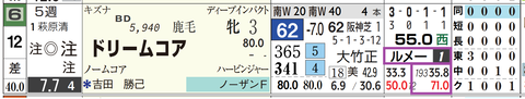 ドリームコア（ルメール騎手）