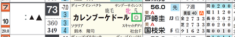 カレンブーケドール（「重馬場適性」）