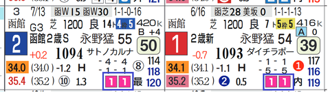 ニシノラヴァンダ（４角先頭）