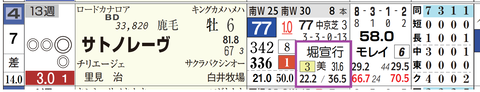 サトノレーヴ（堀厩舎）