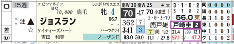 ジョスラン（戸崎騎手）