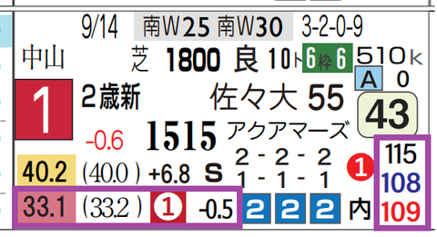 ライヒスアドラー（新馬）