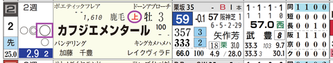 カフジエメンタール（格上挑戦）