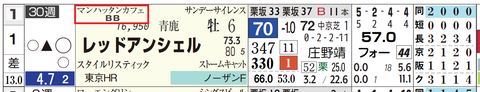レッドアンシェル(血統評価)