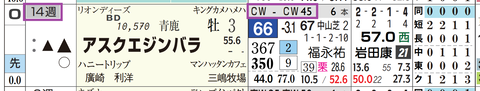 アスクエジンバラ（「追切指数」）