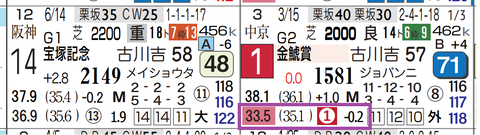 シェイクユアハート(金鯱賞)