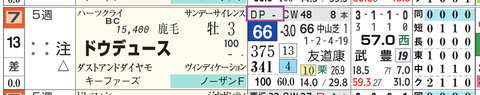 ドウデュース(「追切コース」)