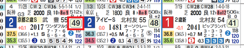 ラーゴム（京都２歳Ｓ）
