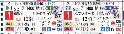 エンペラーワケア（「レースレベル」＝《Ａ》）