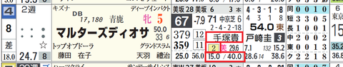 マルターズディオサ(手塚厩舎)