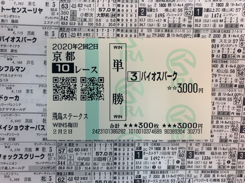 オルフェーヴル産駒の馬券