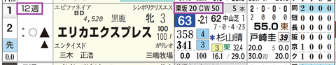 エリカエクスプレス（「追切指数」）