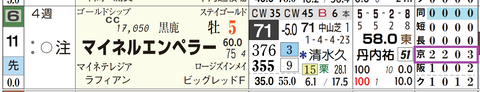 マイネルエンペラー（「コース実績」）