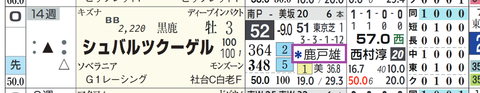 シュバルツクーゲル（鹿戸厩舎）