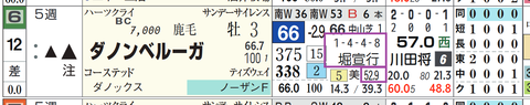ダノンベルーガ(堀厩舎)