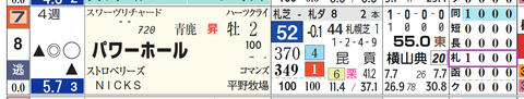 パワーホール（「コース実績」）
