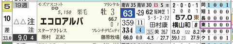 エコロアルバ（「コース実績」）