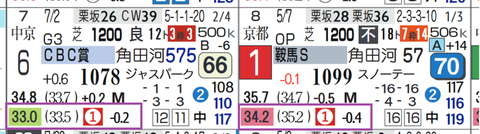 エイシンスポッター（上がり最速）