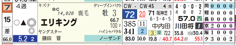 エリキング（「コース実績」）