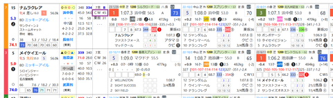 ナムラクレア（「追切指数」）