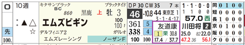 エムズビギン(友道厩舎)