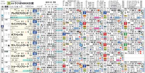 ラジオNIKKEI賞の想定１