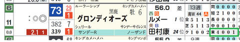 グロンディオーズ(「コース実績」)