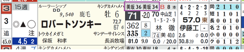ロバートソンキー(「追切指数」)