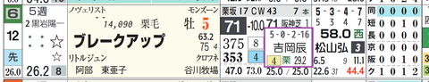 ブレークアップ（吉岡厩舎）