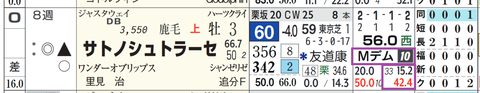 サトノシュトラーセ（デムーロ騎手）
