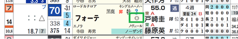 フォーテ（「重馬場適性」）