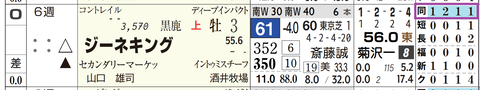 ジーネキング（「距離実績」）