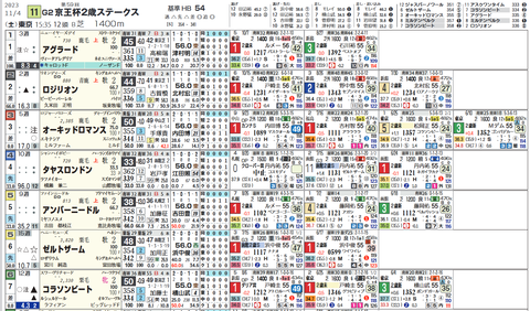 京王杯２歳Ｓ１