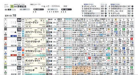 京都記念（ライト版）