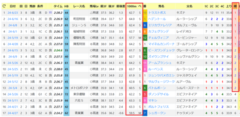 東京・芝2400ｍの傾向