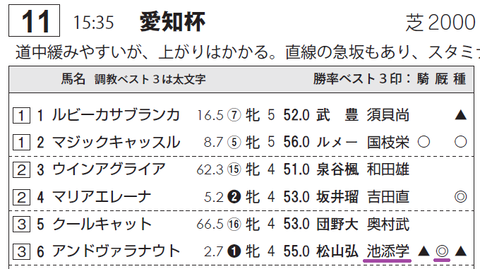 アンドヴァラナウト(サンスポ)