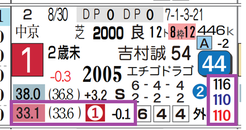カラペルソナ(新馬)