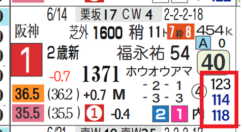 フラーズダルム（レースラップ）