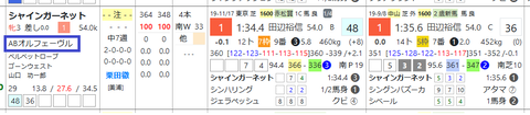 シャインガーネット(血統)