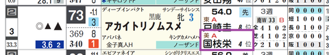 アカイトリノムスメ（国枝厩舎）