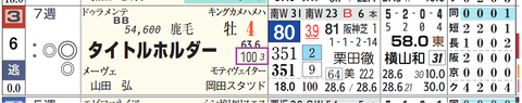 タイトルホルダー(「稍重~不良の複勝率」)
