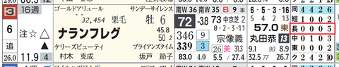 ナランフレグ（「長距離実績」）