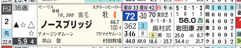 ノースブリッジ(「追切指数」)
