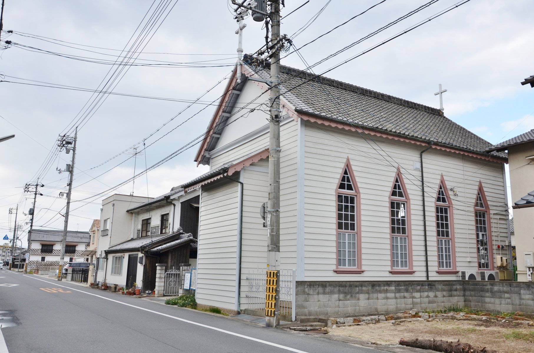 町並み散策と近代建築岡山県倉敷市藤戸町（続き）近代建築、レトロ建築コメント