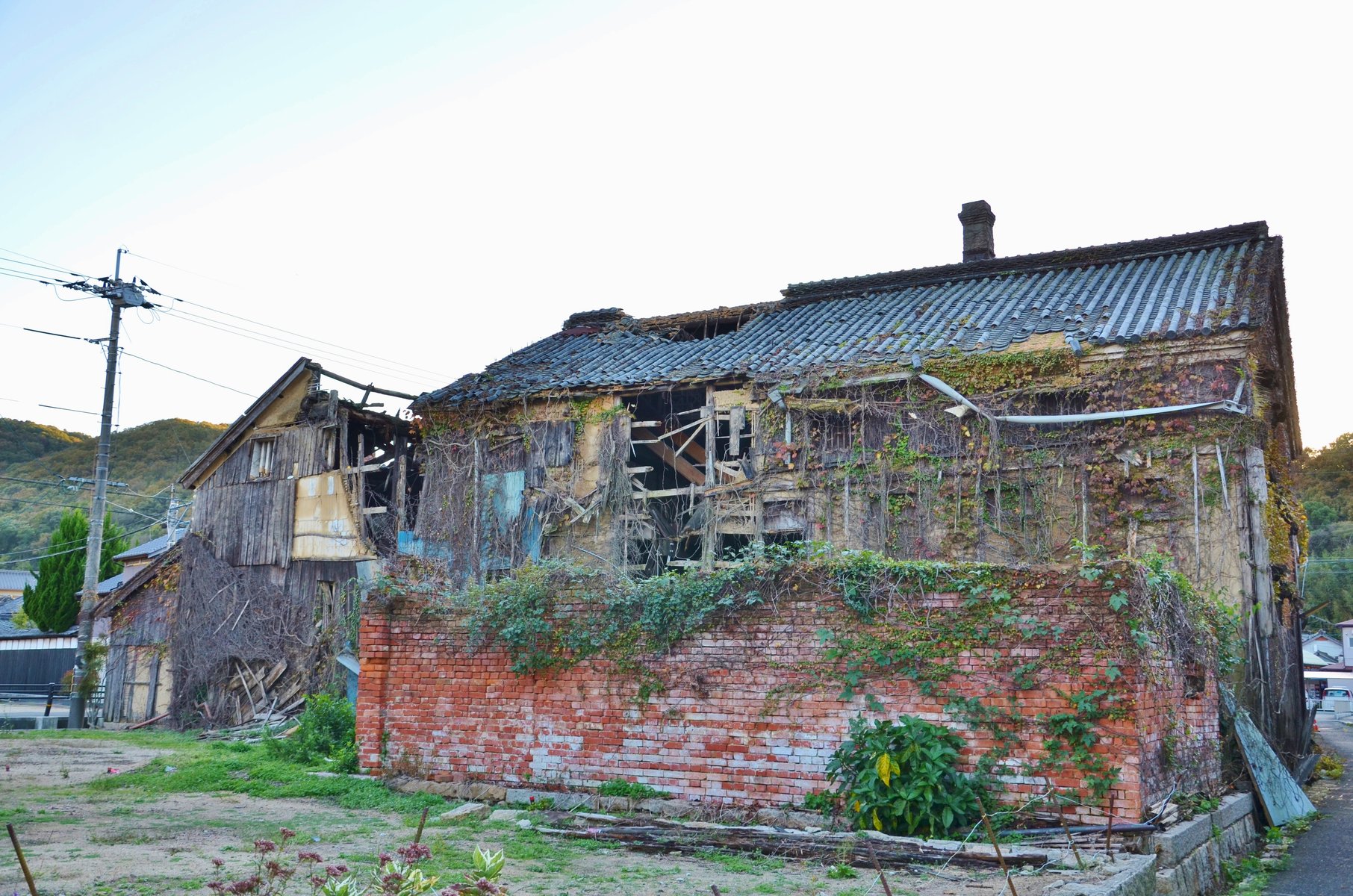 岡山県玉野市八浜 続き 近代建築他 町並み散策と近代建築 岡山県玉野市八浜 続き 近代建築他 町並み散策と近代建築