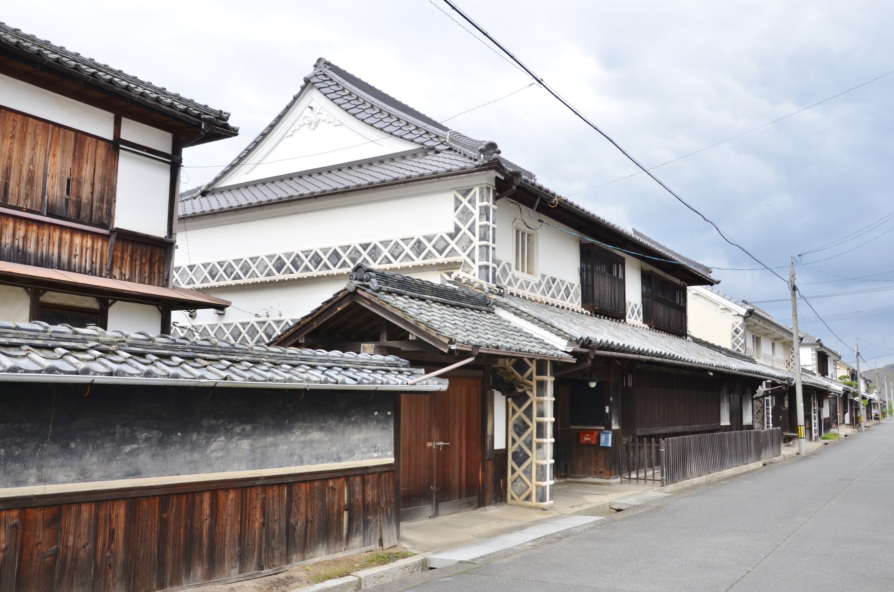 町並み散策と近代建築岡山市北区建部町　町並みコメント